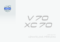 Volvo V70 XC70 - Uzivatelska prirucka CZ 20151